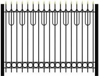 Сварной забор арт 27