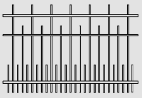 Сварной забор арт 7