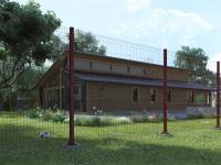 Панельное ограждение Doorhan Оптима лайт 3Д