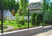 Металлический кованый забор