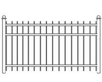 Сварной забор арт 2