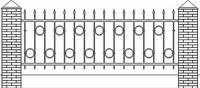 Сварной забор арт 48
