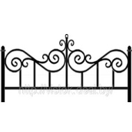 Оградки кованные на кладбище