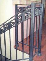 Сварные перила с рисунком