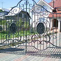 Кованые ворота в Белово от компании Ареан-Сибирь