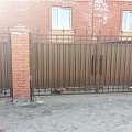 Сварные ворота в Белово от компании Ареан-Сибирь
